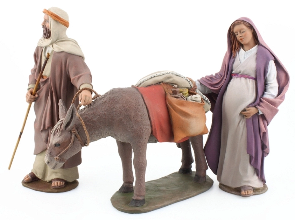 Grupo buscando posada 17 cm. (3 piezas)