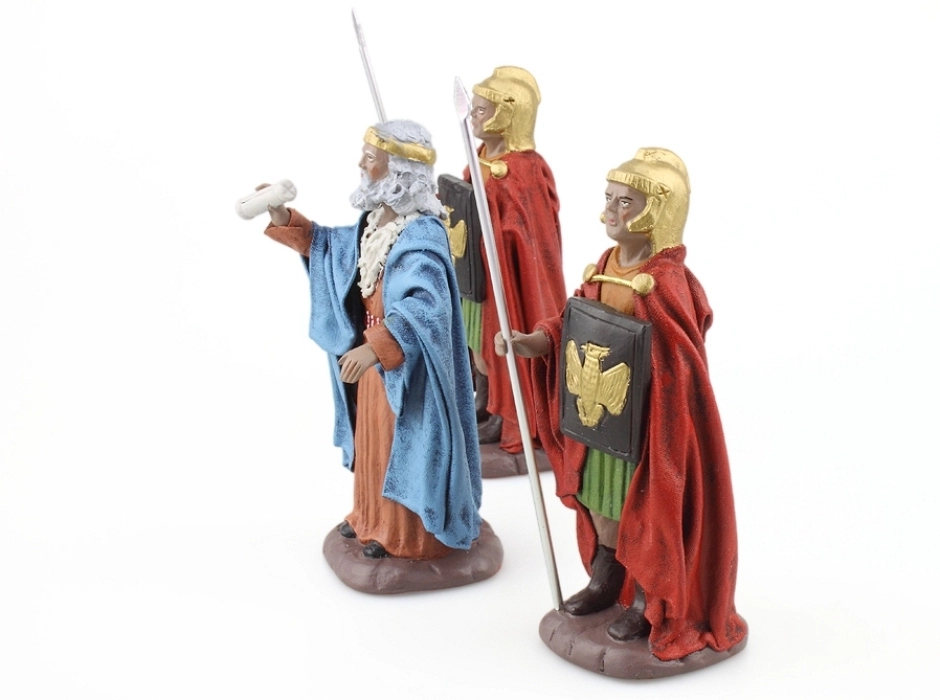 Grupo Herodes con 2 soldados 12 cm.