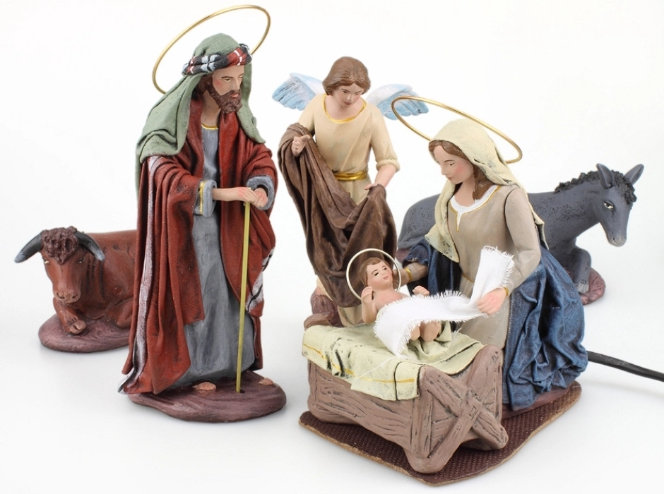 Grupo Nacimiento 5 piezas 17 cm. (movimiento) Grupo Nacimiento 5 piezas 17 cm. (movimiento)