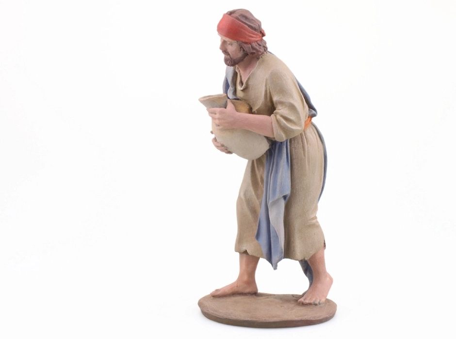 Hombre con jarra (San José) 15 cm.