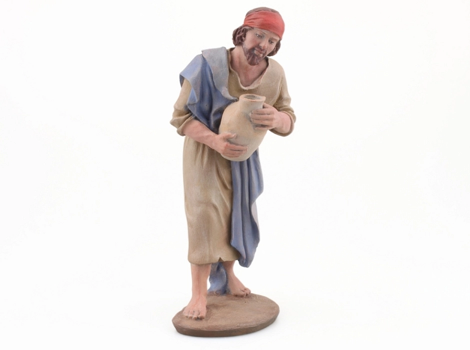 Hombre con jarra (San José) 15 cm. Hombre con jarra (San José) 15 cm.