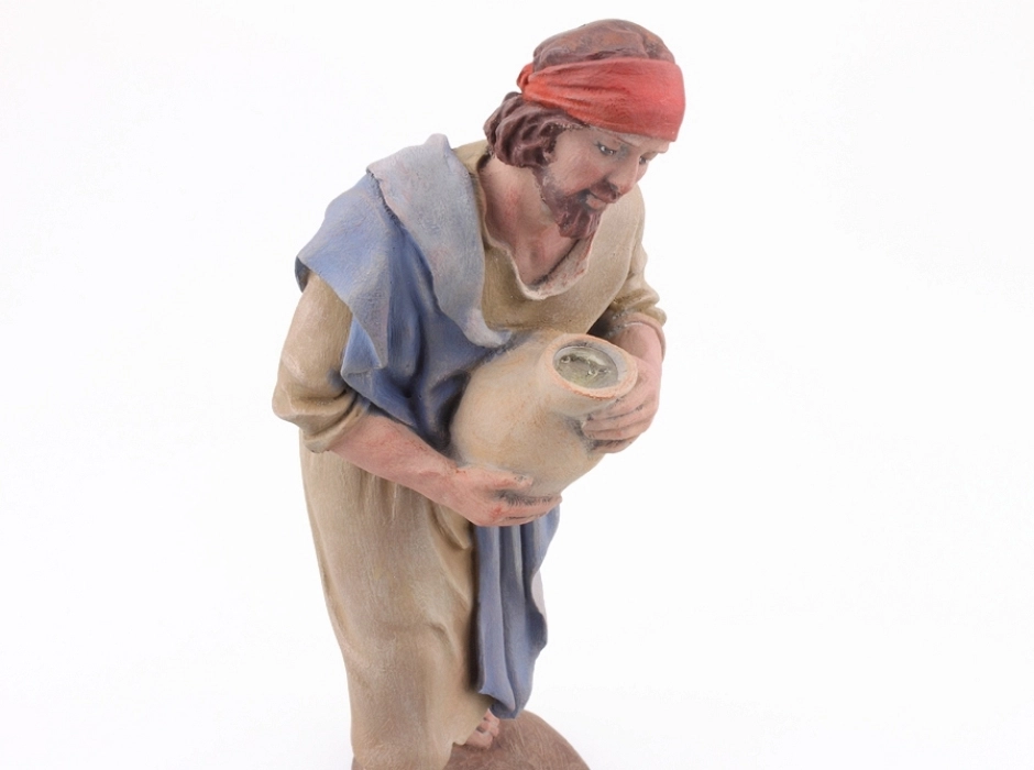 Hombre con jarra (San José) 15 cm.