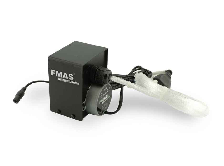 Iluminador LED de fibra óptica 55 hilos 12V.