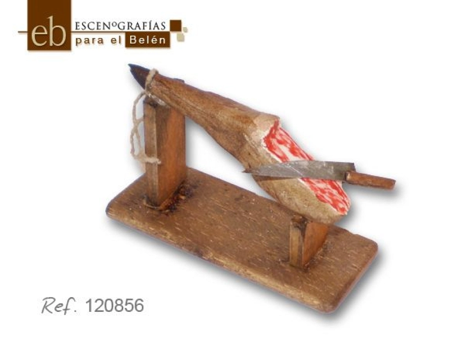 Jamón en tabla Jamón en tabla