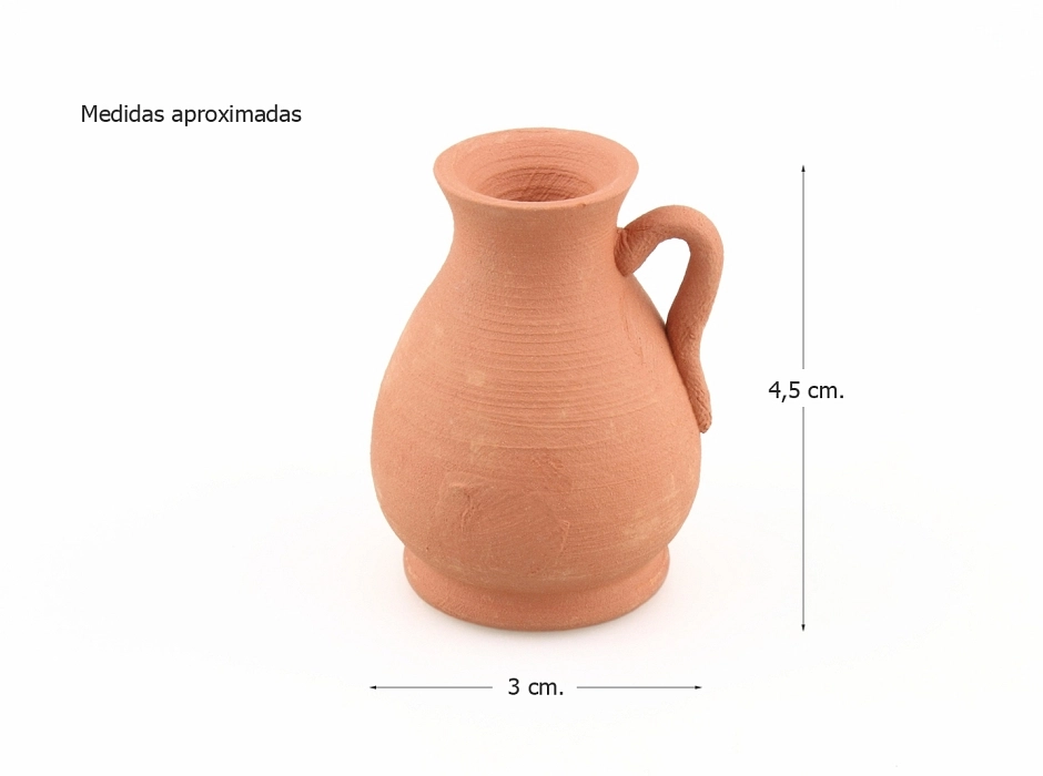 Jarra con asa 4,5 cm.