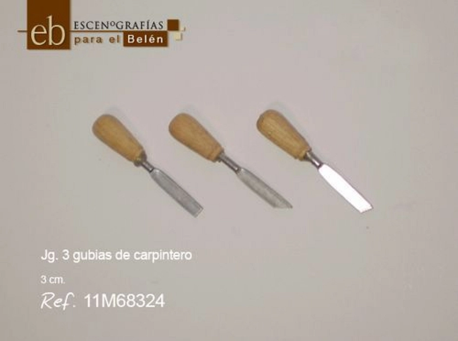 Jg. gubias - formones