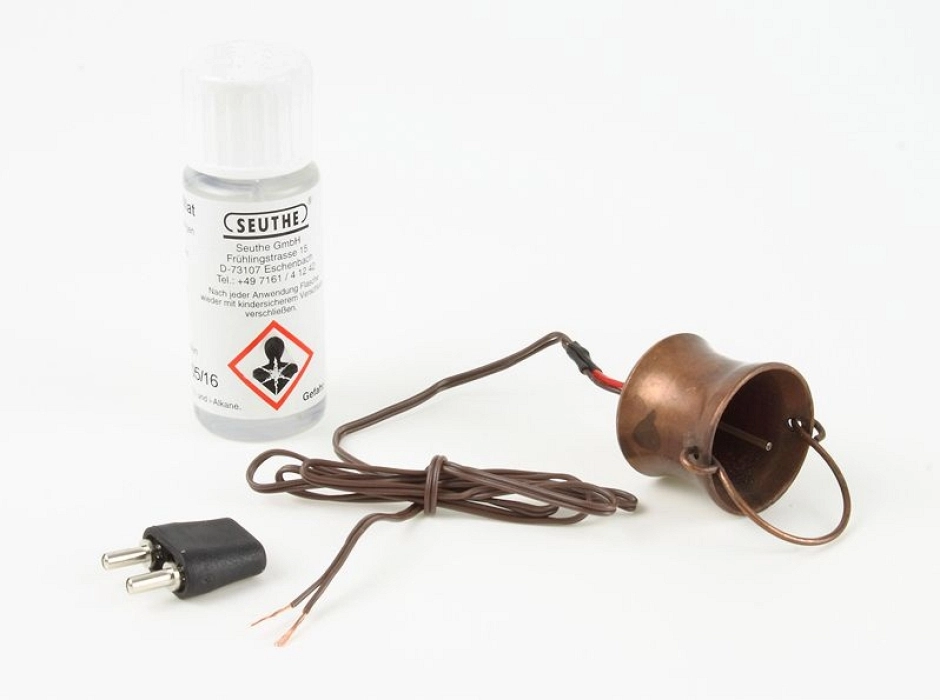Kit caldereta + Bote 10 ml. para efecto humo 3,5V.-4,5V.