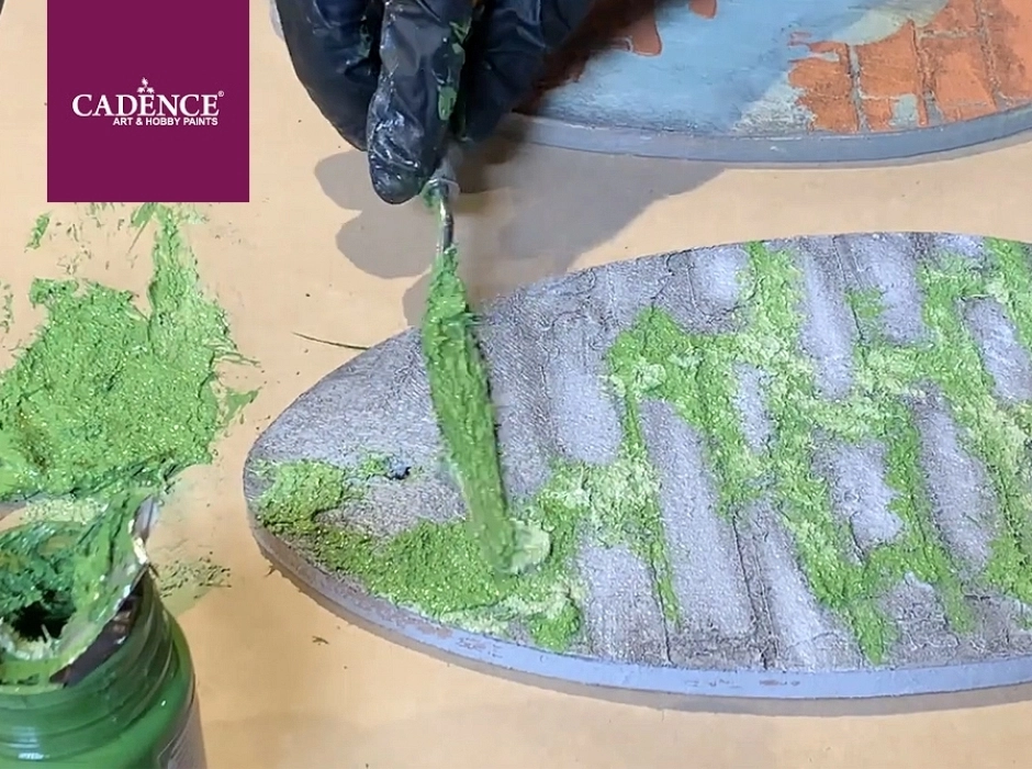 Kit de pintura efecto musgo Cadence