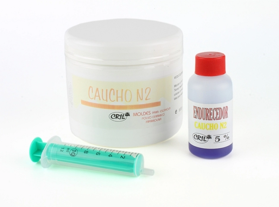 Kit silicona para moldes (500 gr. + 25 gr.)