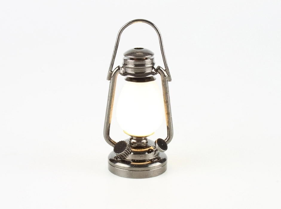 Lámpara de aceite LED con batería 3V.