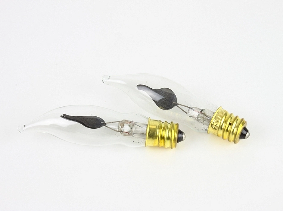 Lámpara de fuego oscilante 220V. E12