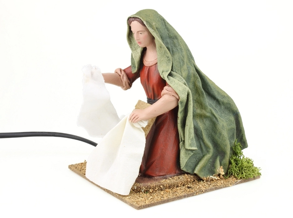 Lavandera 17 cm. (movimiento)