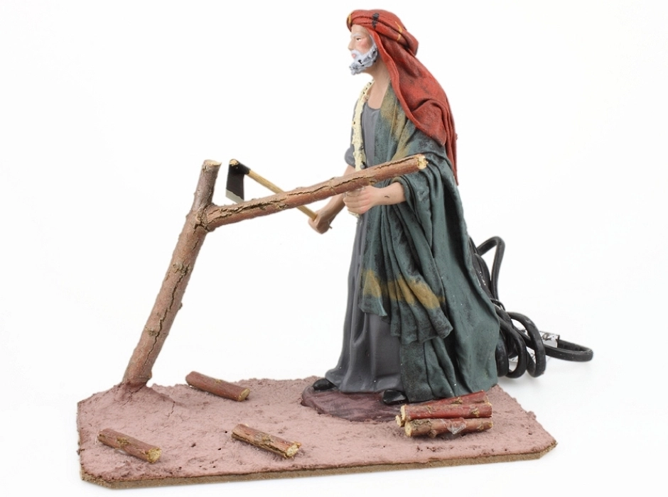 Leñador 17 cm. (movimiento)