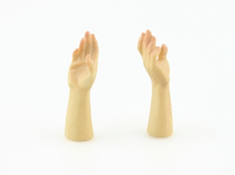 Mano derecha abierta 15 cm.