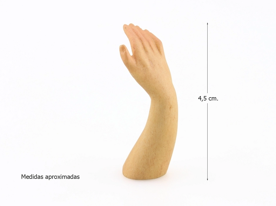 Mano derecha extendida 20 m.