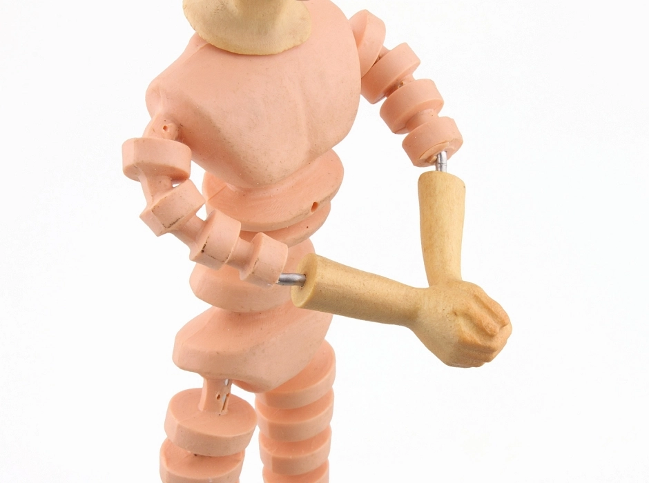 Manos femeninas entrelazadas 20 cm.