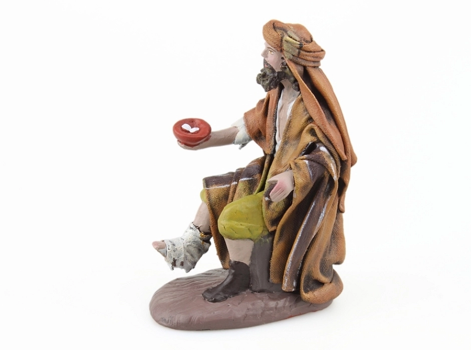 Mendigo cojo 12 cm.