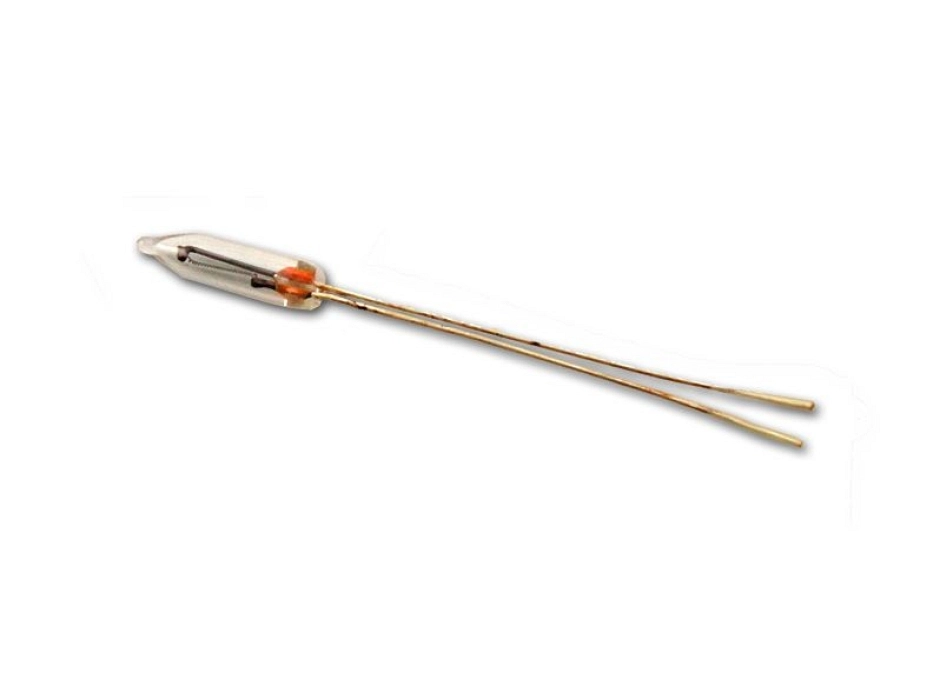 Microlámpara vela bi-pin 12V. 40mA. (Bolsa 4 UNI.)
