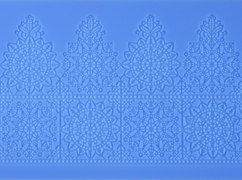 Molde con cenefa oriental