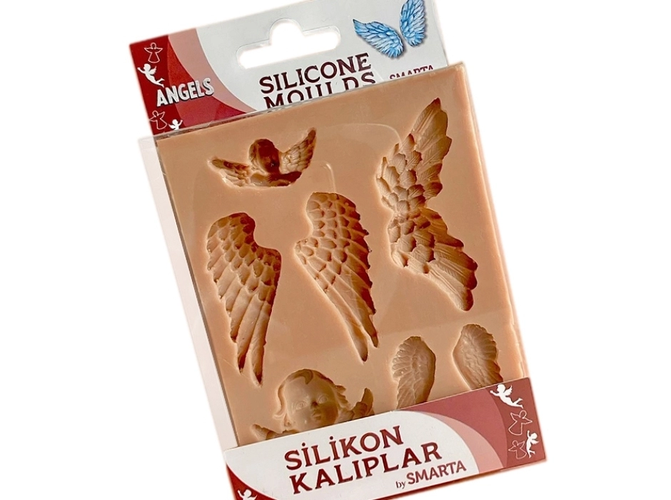 Molde de silicona Smarta Ángeles (10 x 13,5 cm.)