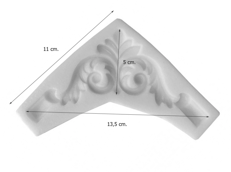 Molde silicona Cadence nº 1 (11x11cm.)