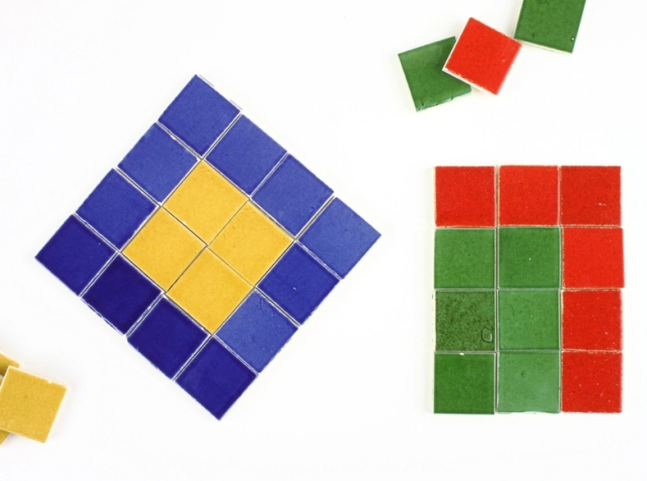 Mosaico esmaltado 2 x 2 cm. (Bolsa 50 UNI.)