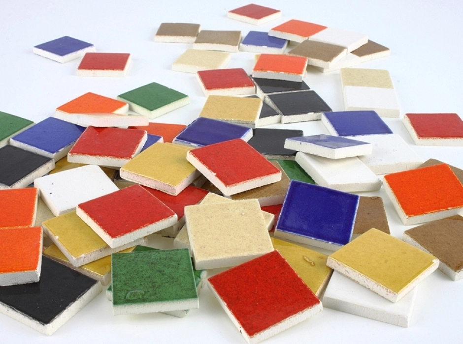 Mosaico esmaltado 2 x 2 cm. (Bolsa 50 UNI.)