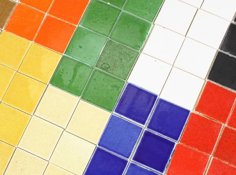 Mosaico esmaltado 2 x 2 cm. (Bolsa 50 UNI.)
