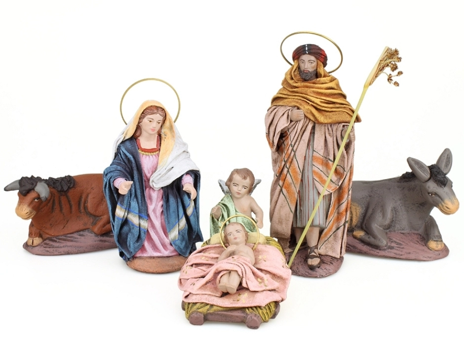 Nacimiento hebreo 14 cm. (6 piezas)