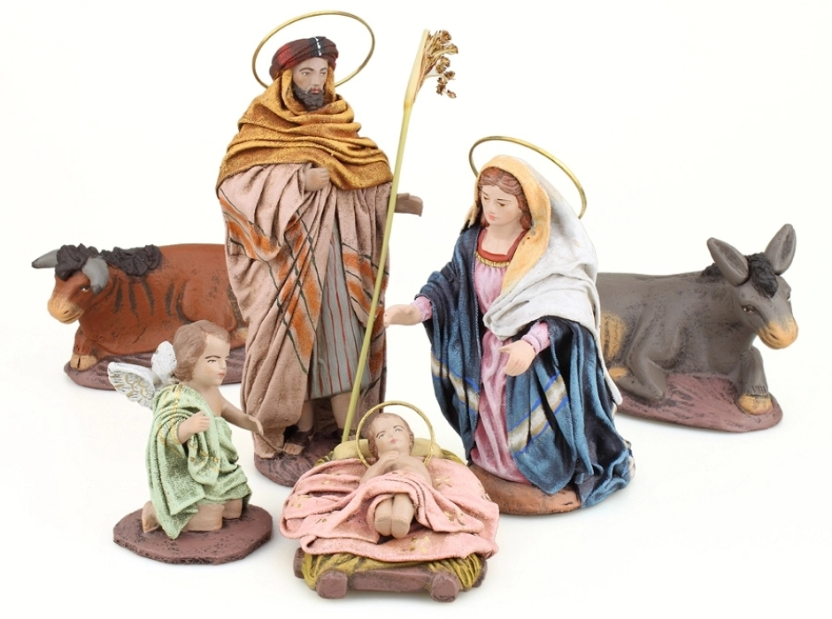 Nacimiento hebreo 14 cm. (6 piezas)