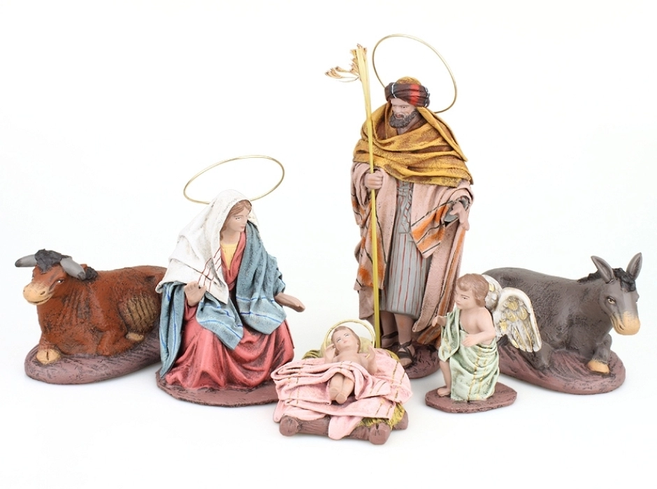 Nacimiento hebreo 17 cm. (6 piezas)