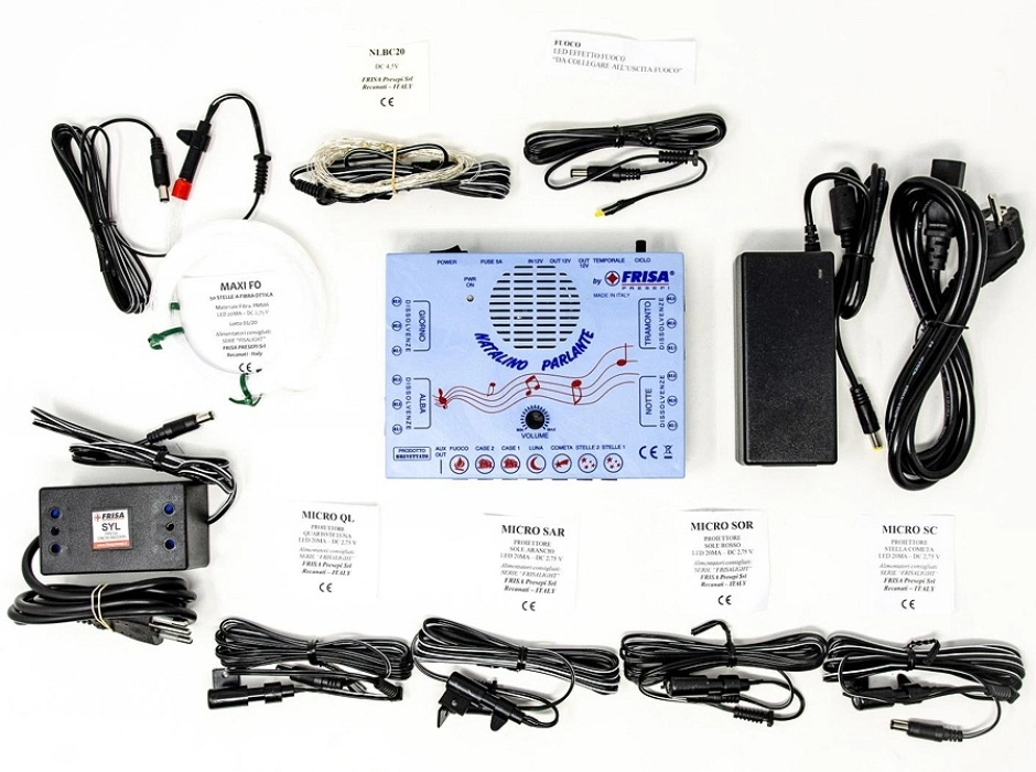 Natalino parlante (Control LED + Kit iluminación HOME)