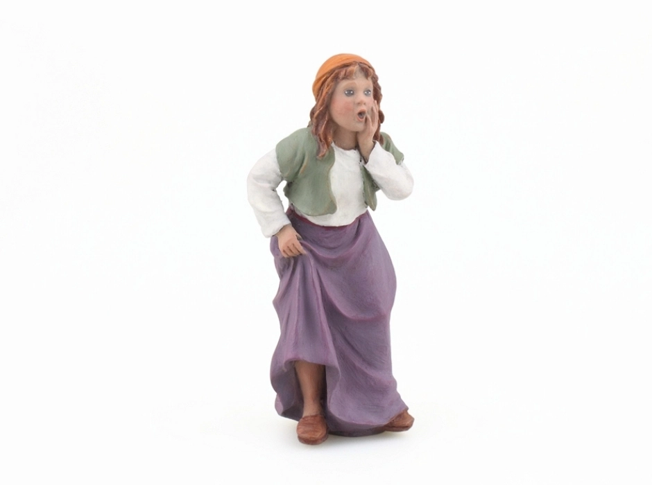 Niña sorprendida 12 cm. Niña sorprendida 12 cm.