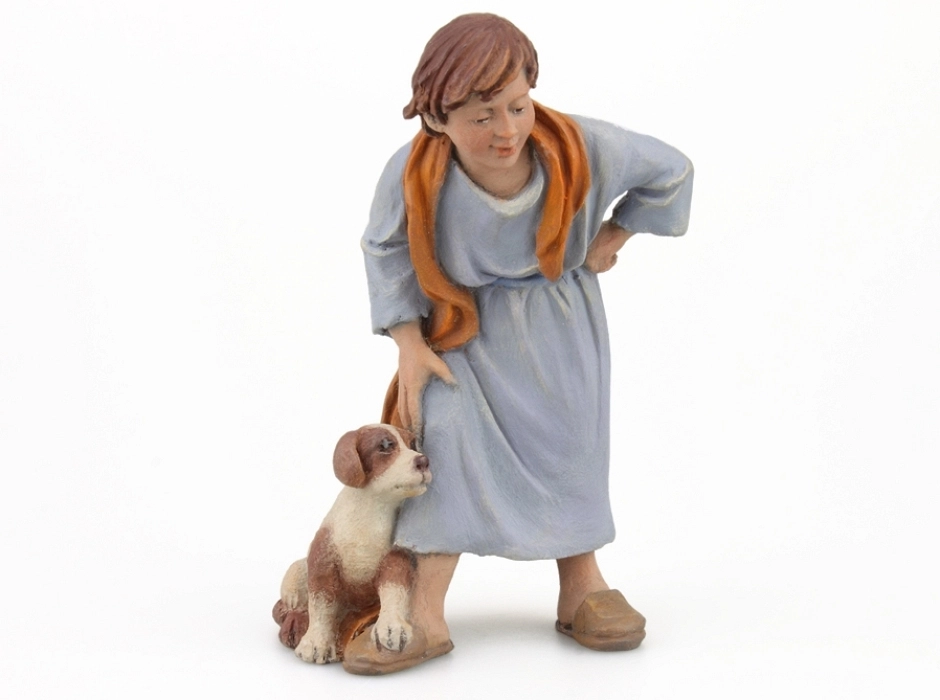Niño con perro 15-17 cm. Niño con perro 15-17 cm.