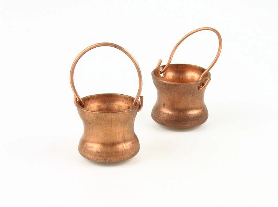 Olla caldereta de cobre Ø 1,8 cm.