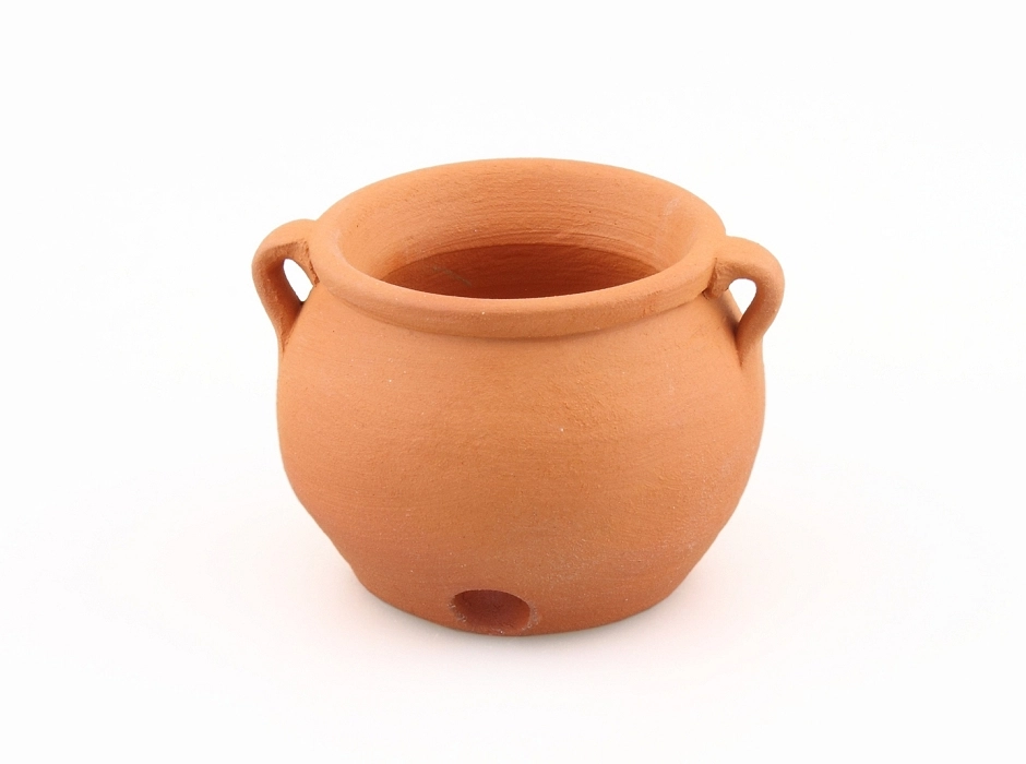 Olla con orificio para efecto olla hirviendo 4 cm.