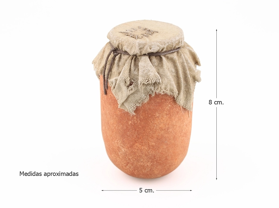 Orza remendada 8 cm.