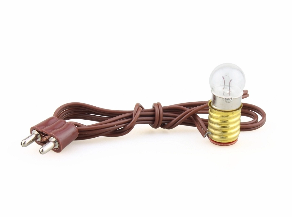 Pack 2 lámparas blancas 3.5V. E10 con enchufe