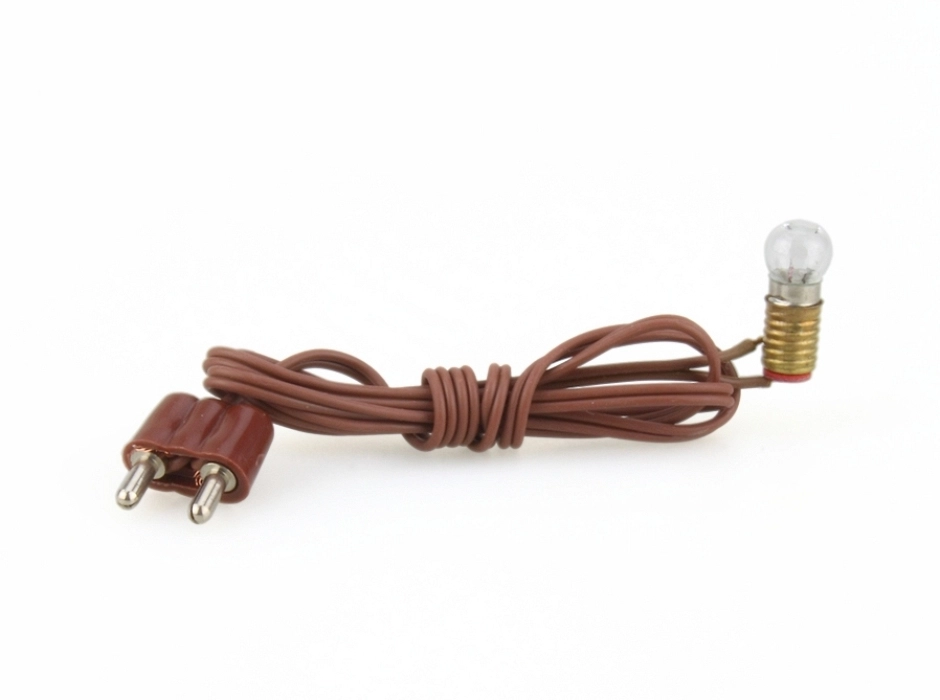 Pack 2 lámparas blancas 3.5V. E5 con enchufe