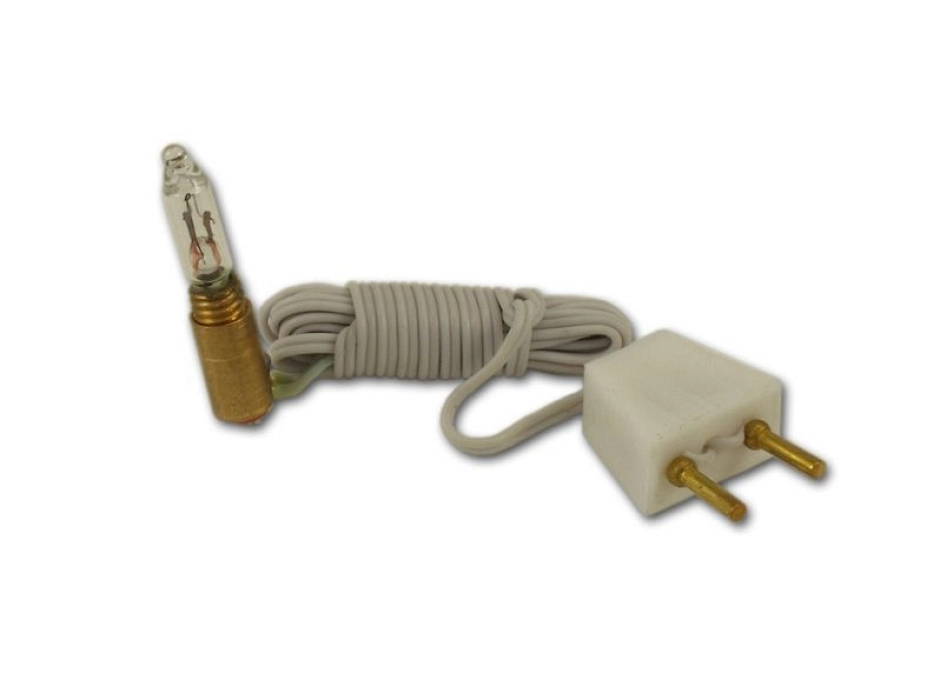 Pack 2 lámparas tipo vela 12V. con clavija