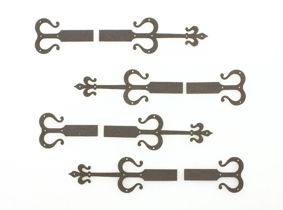 Pack 4 bisagras decorativas nº 1