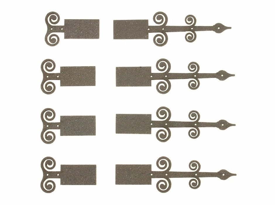 Pack 4 bisagras decorativas nº 2