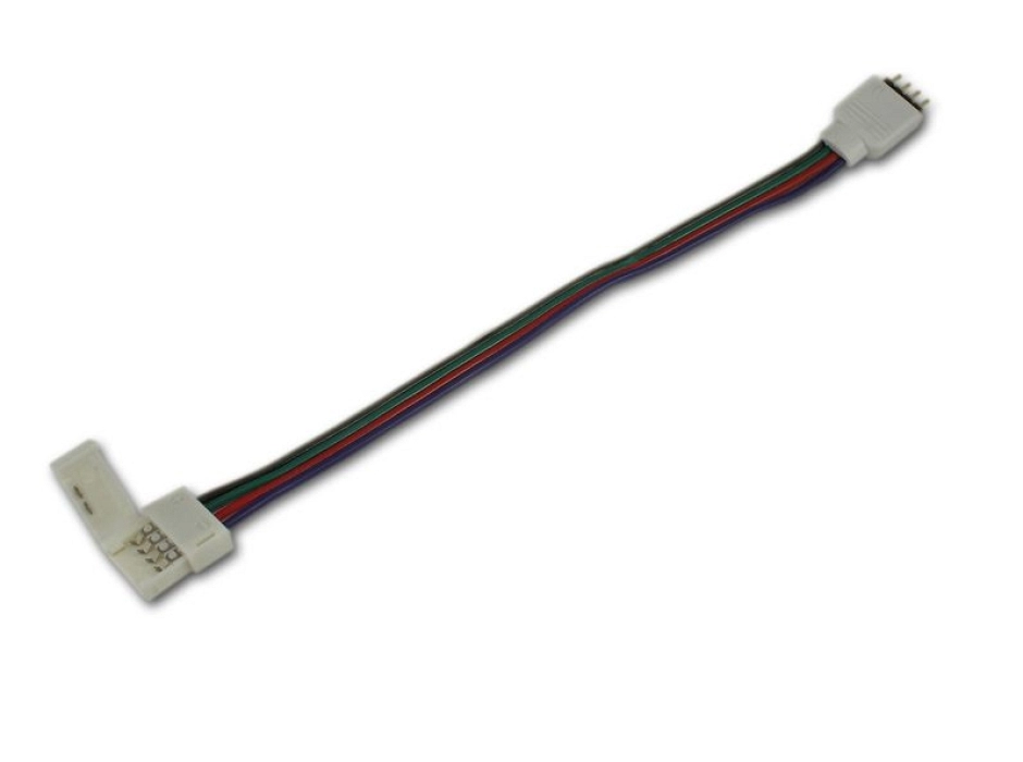 Pack 4 conexiones macho a tiras LED RGB