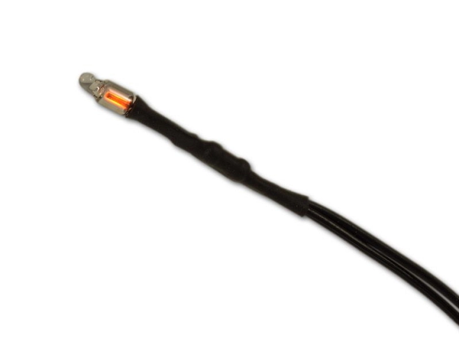 Pack 4 microlámparas de neón rojo Ø 4 mm. 220V.