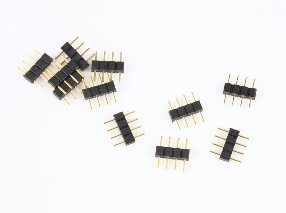Pack 6 conectores RGB 4 pin doble