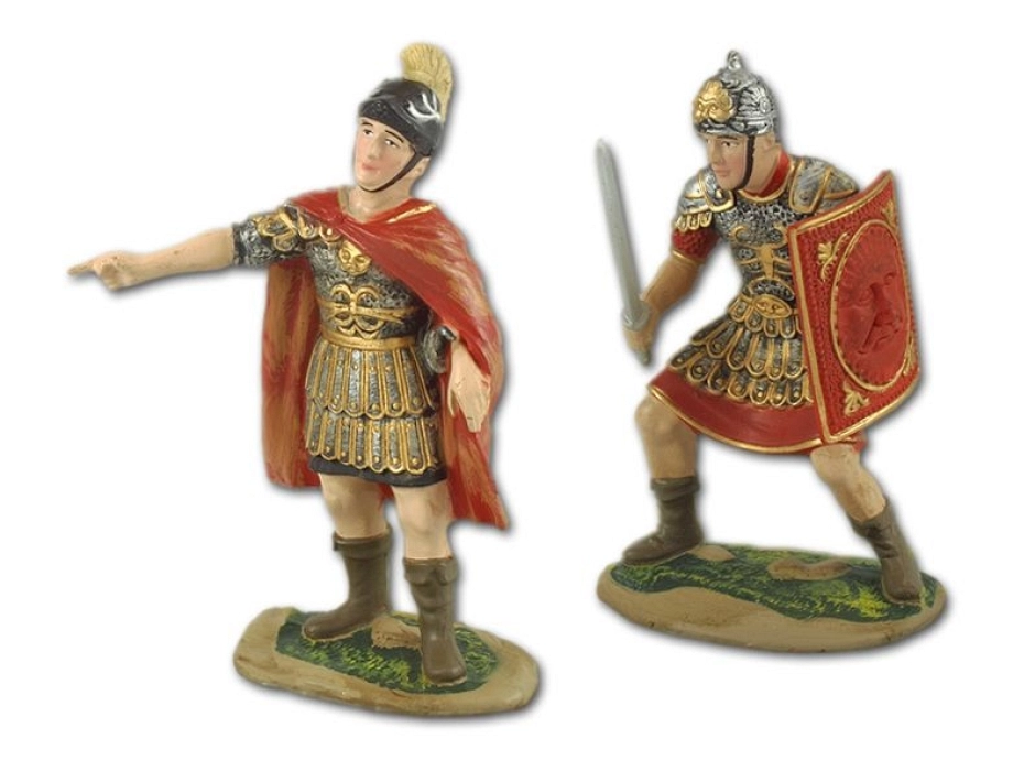 Pack 6 soldados romanos