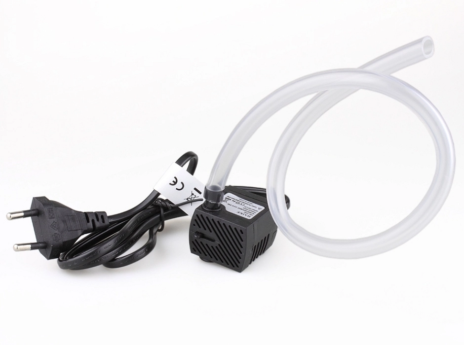 Pack micro bomba de agua 2,5W. 220V. + Tubo 40 cm.