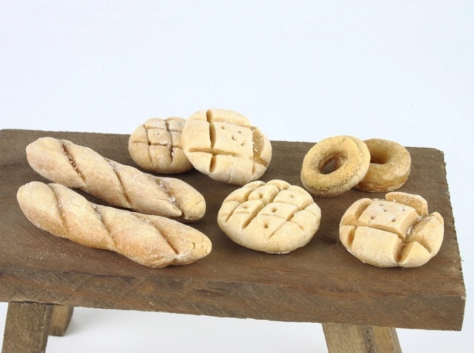 Panes horneados (Bolsa 8 UNI. surtidos)