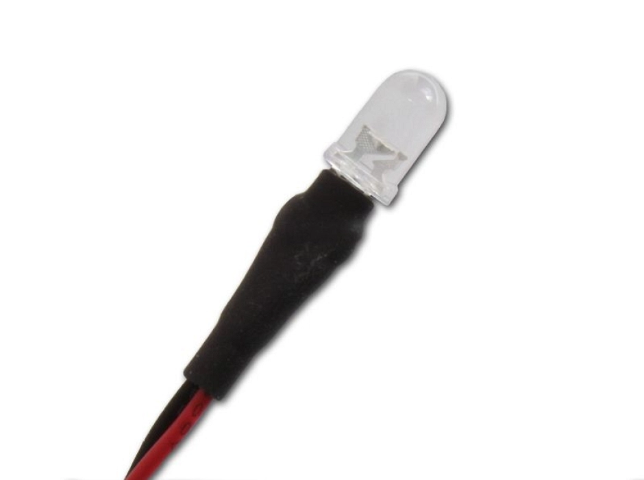 Pareja de LEDs de alta luminiscencia 6V. cc.