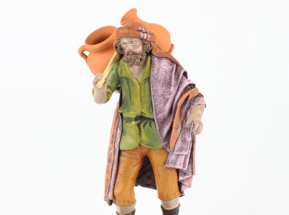 Pastor con cacharros 14 y 17 cm.